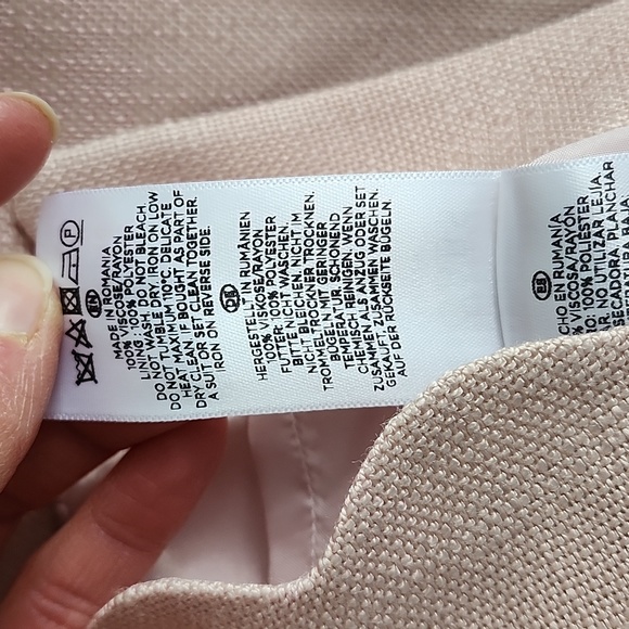 HOBBS London Pencil Skirt with Scalloped Trim Size 8 - Picture 5 of 8